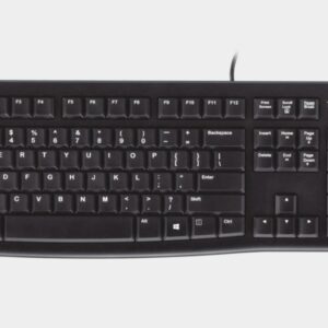 Logitech K120 USB Keyboard for PC - Black