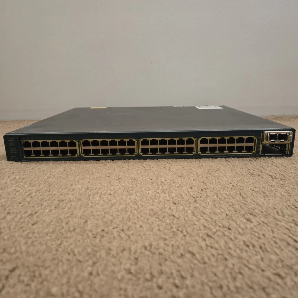 Cisco Catalyst 3560-E Series PoE-48 Switch – Tested