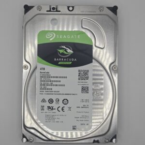 Seagate BarraCuda 4TB 3.5" SATA HDD ST4000DM004 – Tested, Good Health