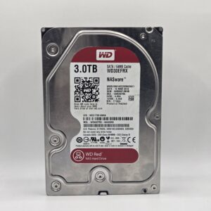 WD Red 3TB NAS Hard Drive 3.5" HDD SATA WD30EFRX Tested Working
