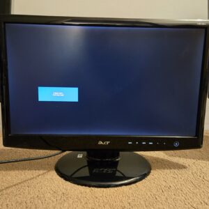 Acer H213H 21.5" Monitor HDMI DVI VGA Tested Working w/ Power Cord Clean