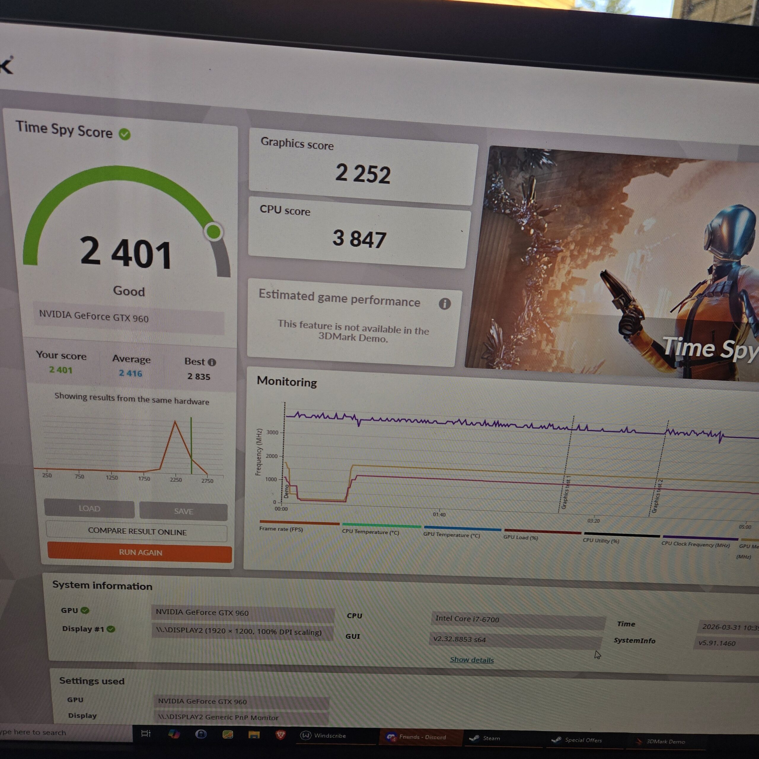 NVIDIA GTX 960 Dell OEM Founders GPU Tested Working HDMI DP - Image 3