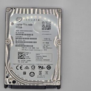 Seagate 500GB 2.5" Laptop HDD SATA Tested Good Health CrystalDiskInfo