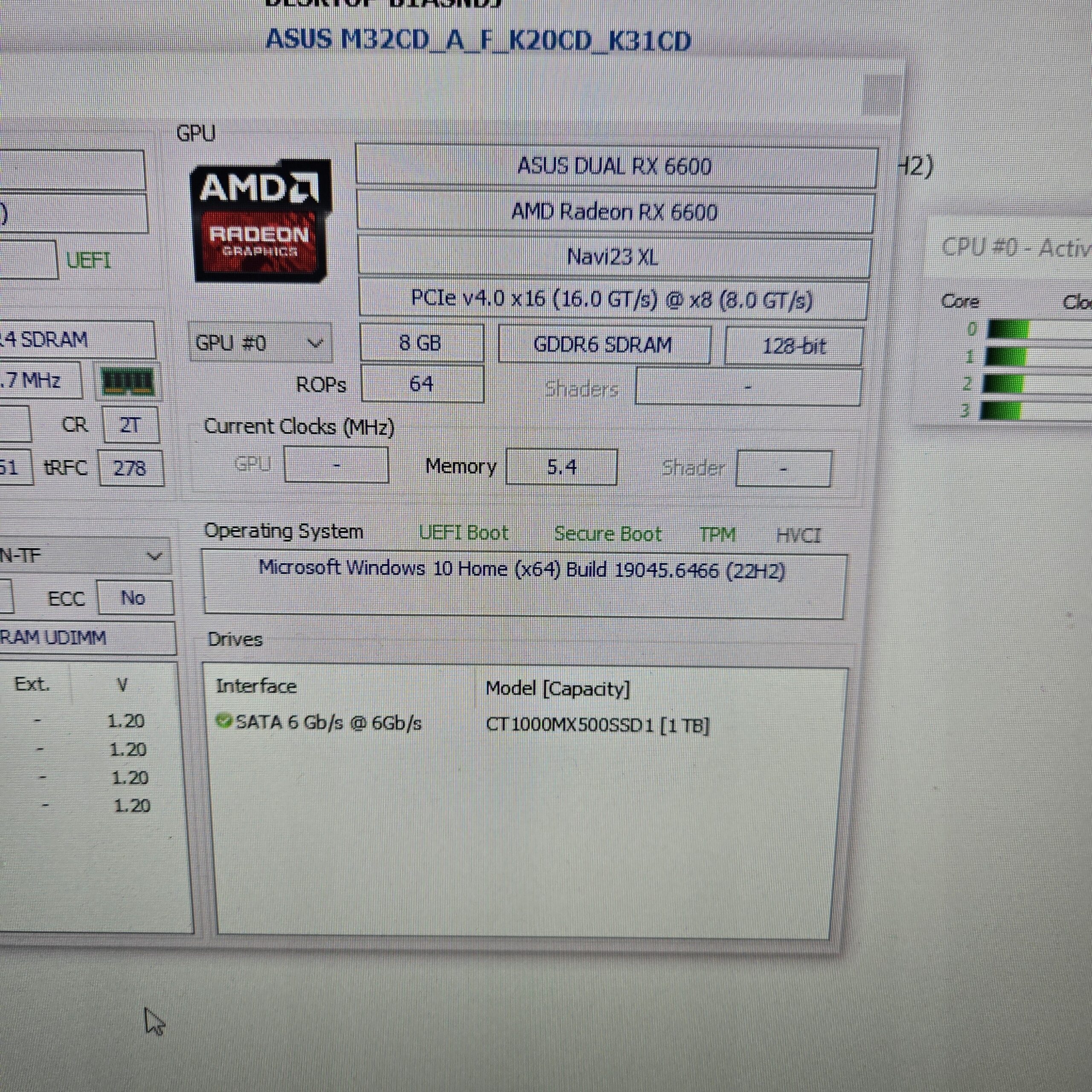 ASUS Dual Radeon RX 6600 8GB GDDR6 Graphics Card GPU Tested In Original Box - Image 10