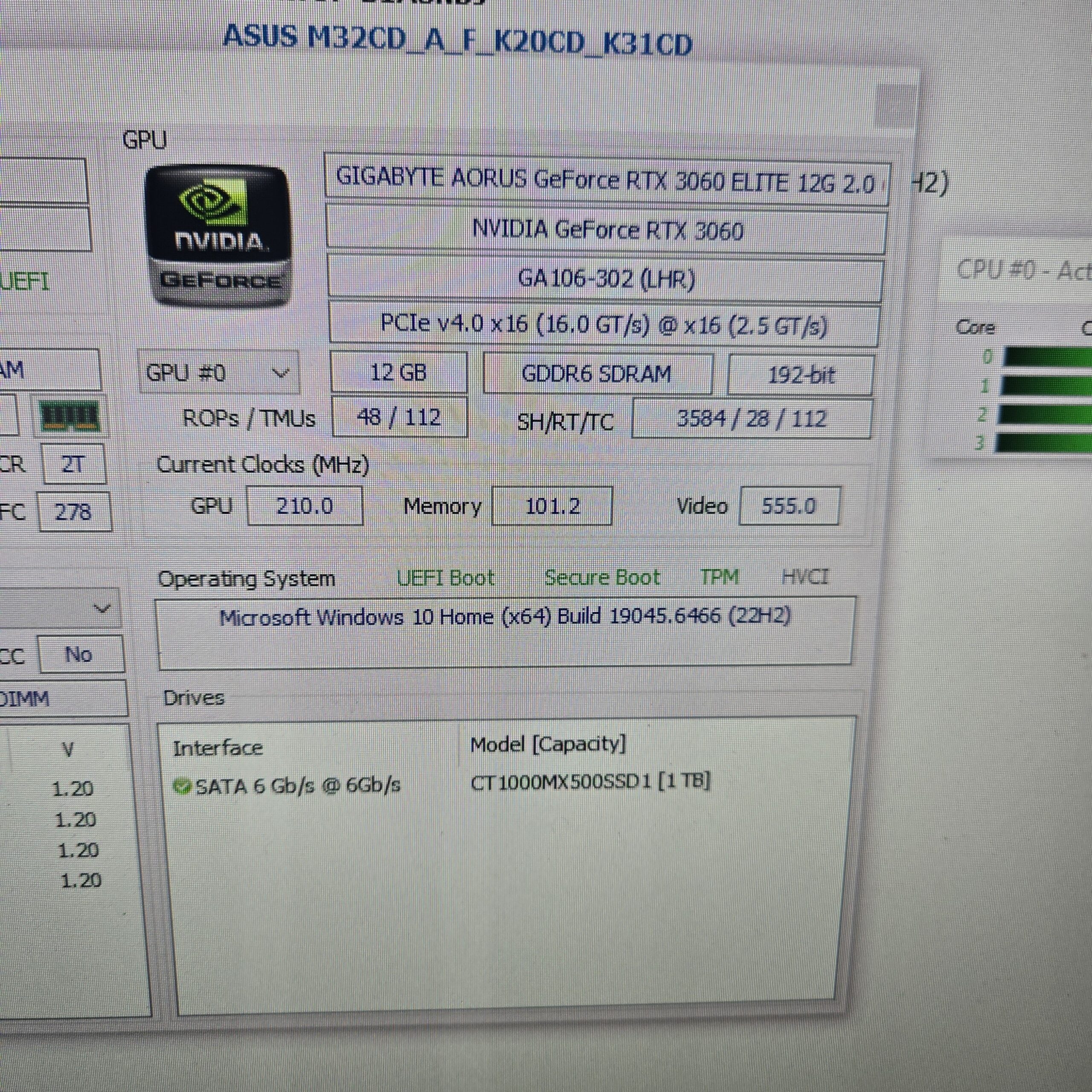GIGABYTE AORUS GeForce RTX 3060 Elite 12GB Rev 2.0 | RGB | Fully Tested + Box - Image 13