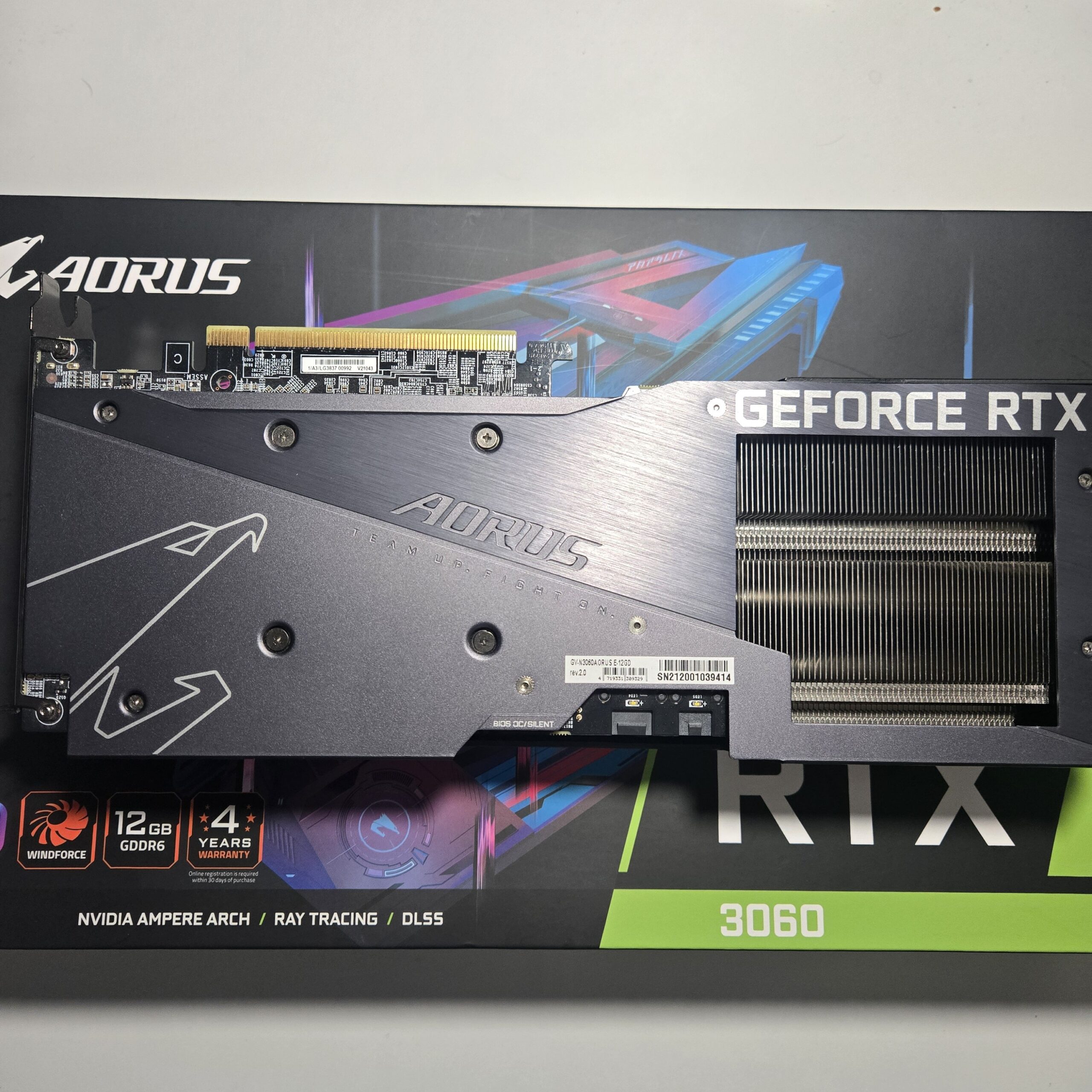 GIGABYTE AORUS GeForce RTX 3060 Elite 12GB Rev 2.0 | RGB | Fully Tested + Box - Image 2