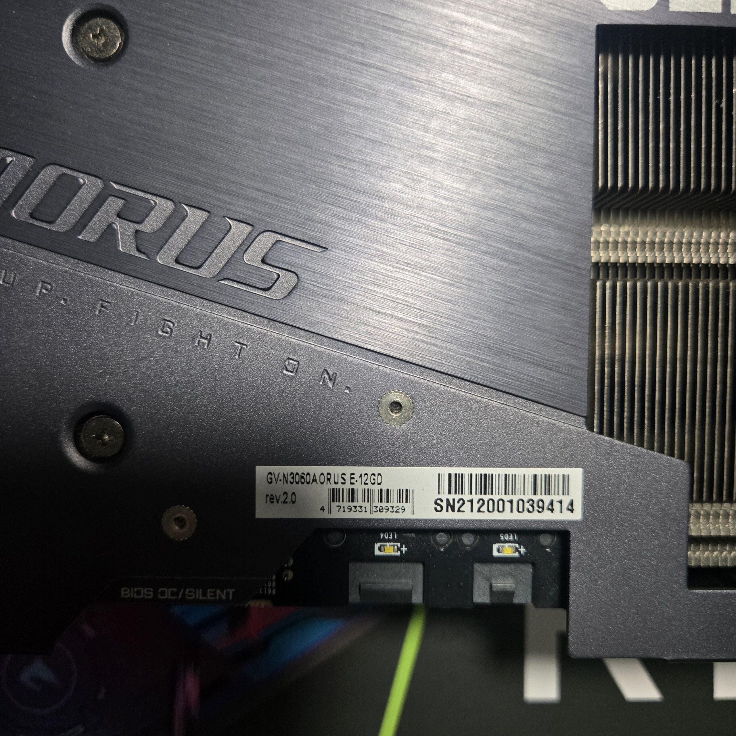 GIGABYTE AORUS GeForce RTX 3060 Elite 12GB Rev 2.0 | RGB | Fully Tested + Box - Image 4