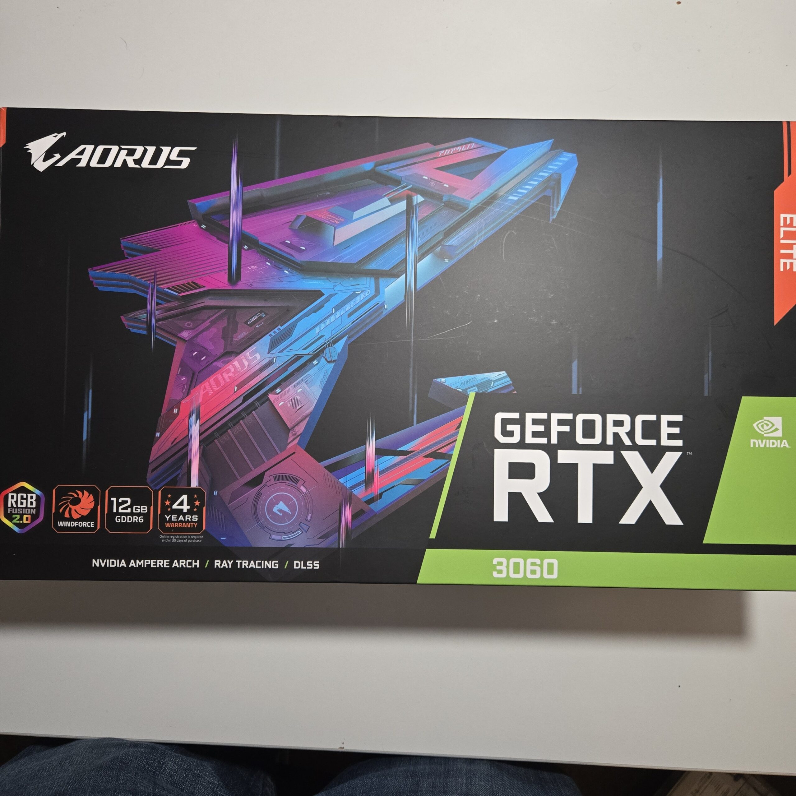 GIGABYTE AORUS GeForce RTX 3060 Elite 12GB Rev 2.0 | RGB | Fully Tested + Box - Image 8