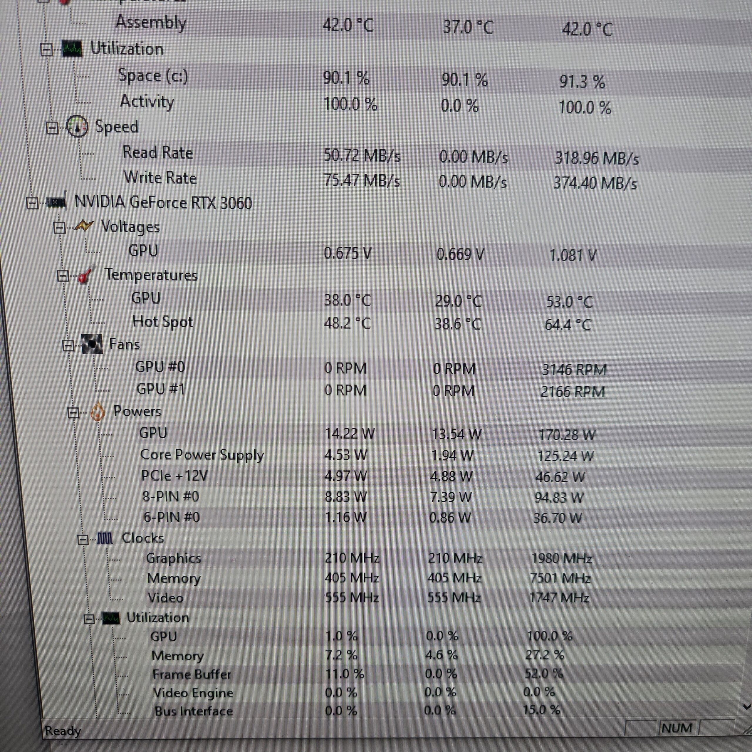 Gigabyte AORUS RTX 3060 ELITE 12G Rev 2.0 | Tested & Working | RGB Lights - Image 8