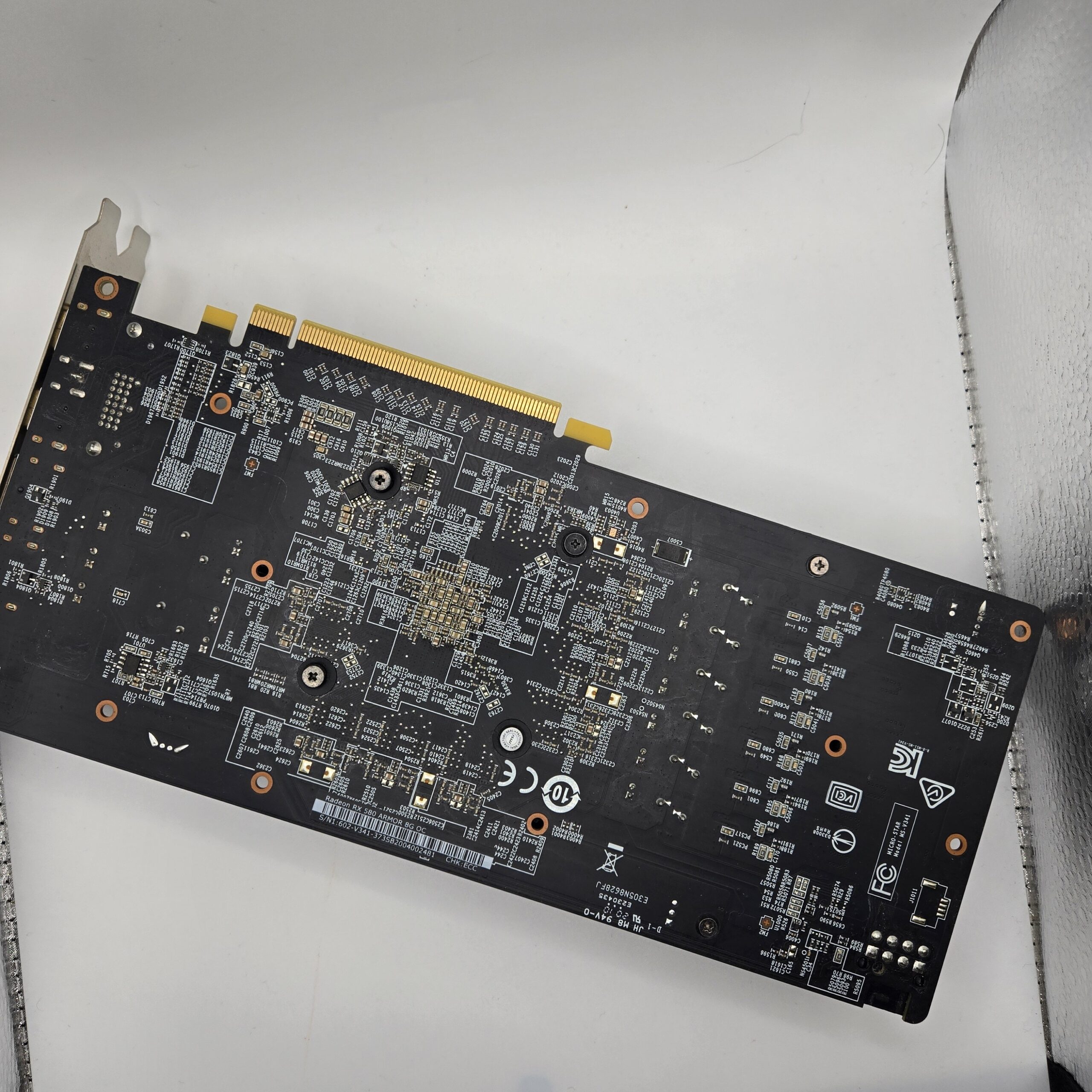 MSI Radeon RX 580 ARMOR 8G OC 8GB GDDR5 Video Graphics Card GPU Tested - Image 2