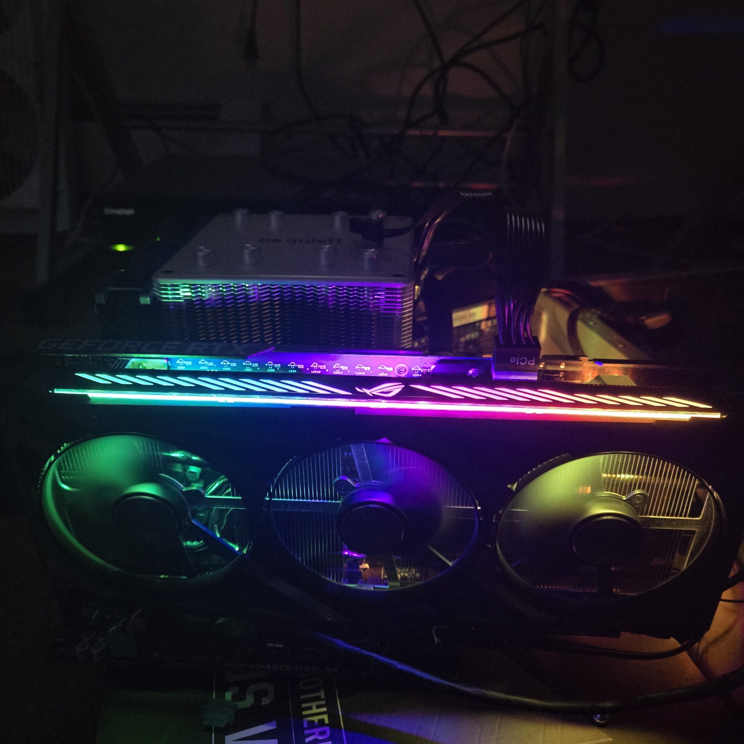 ASUS ROG Strix GeForce RTX 3060 V2 LHR 12GB GDDR6 RGB GPU - Image 6