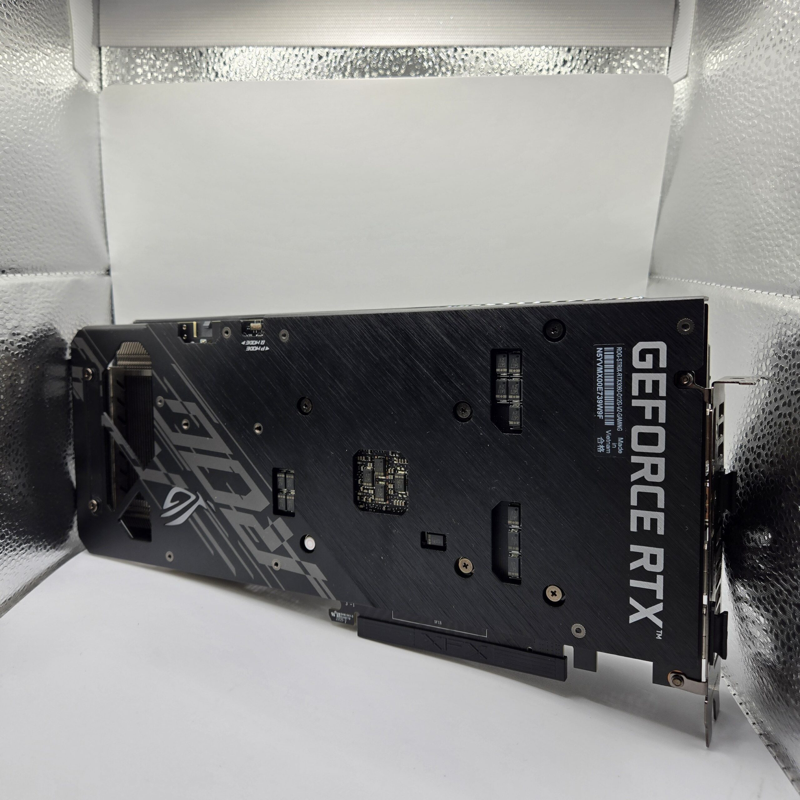 ASUS ROG Strix GeForce RTX 3060 V2 LHR 12GB GDDR6 RGB GPU - Image 2