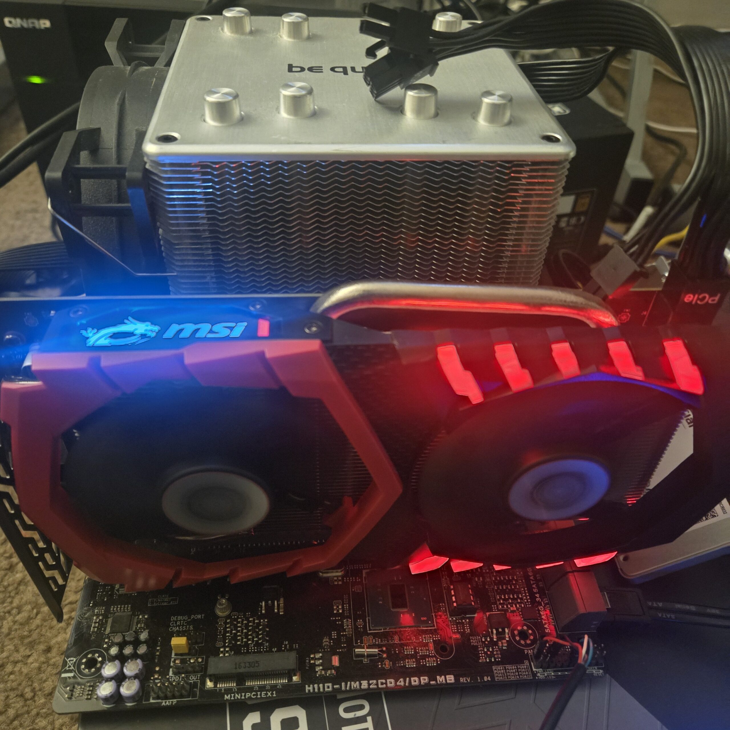MSI GeForce GTX 1050 Ti GAMING X 4G 4GB GDDR5 Graphics Card - LED Lights - Image 6