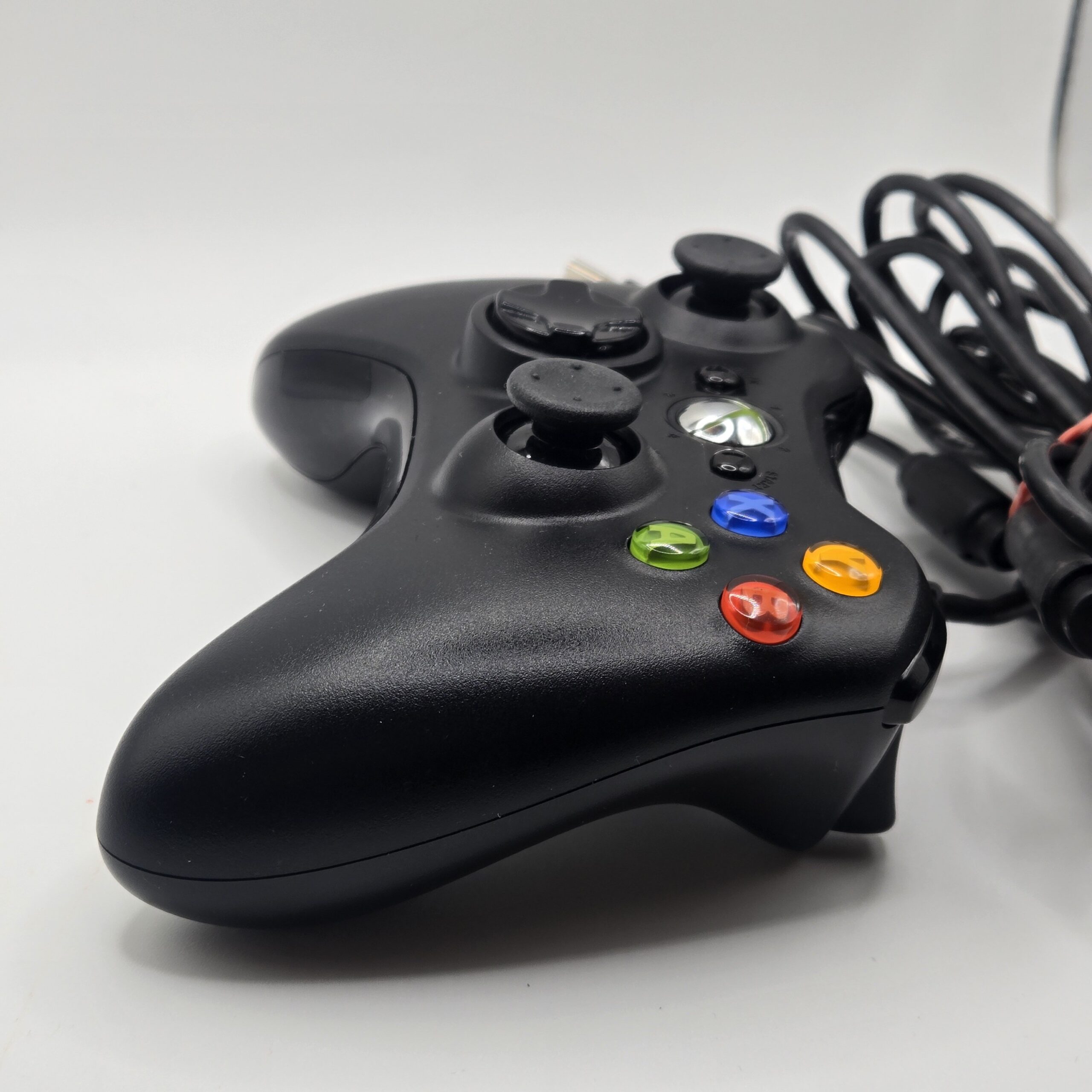 OEM Xbox 360 Wired Controller w/ USB Adapter FULL RESTORATION HALL EFFECT STICKS - Image 3