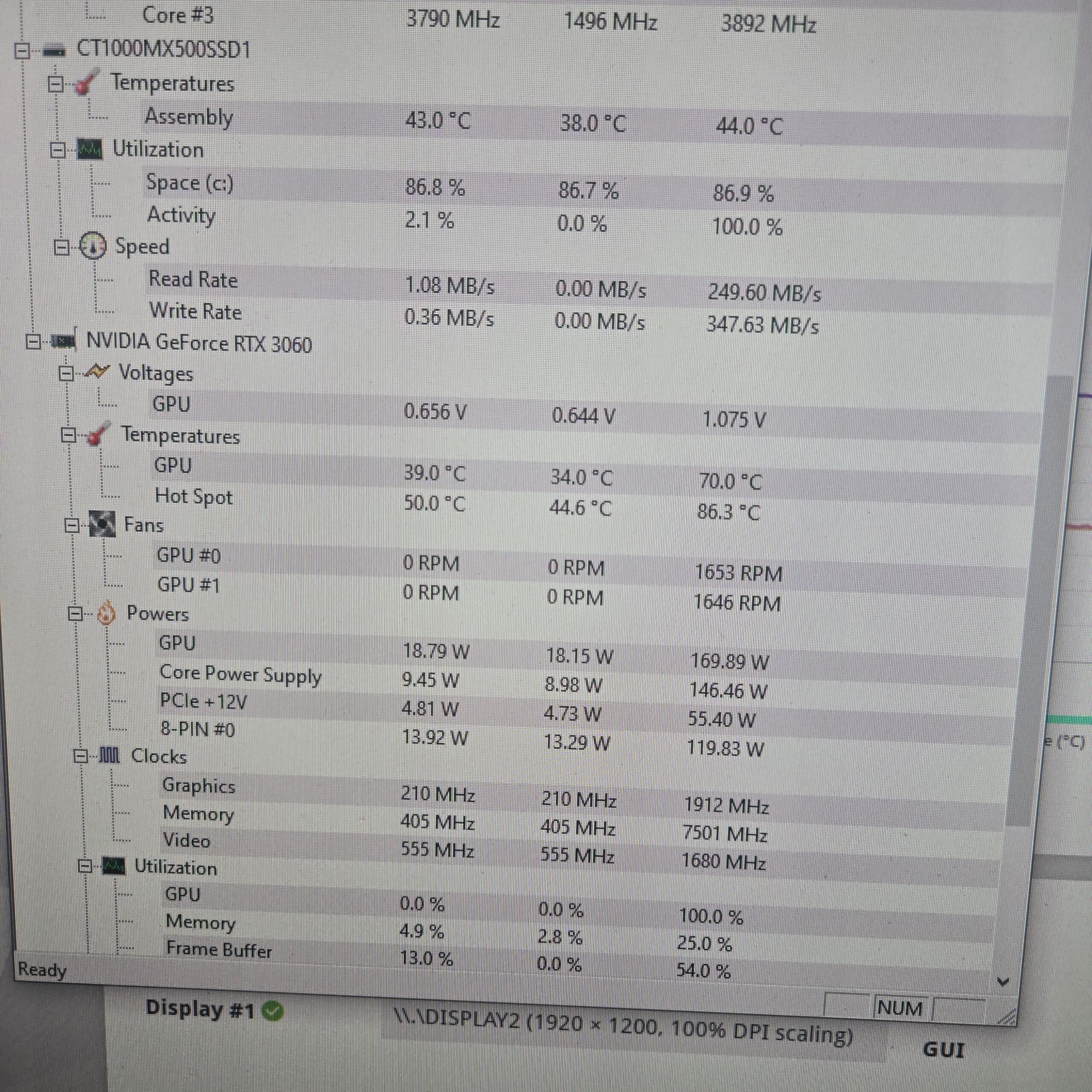 MSI GeForce RTX 3060 VENTUS 2X 12G - 12GB GDDR6 (Fresh Thermal Paste & Pads) - Image 7